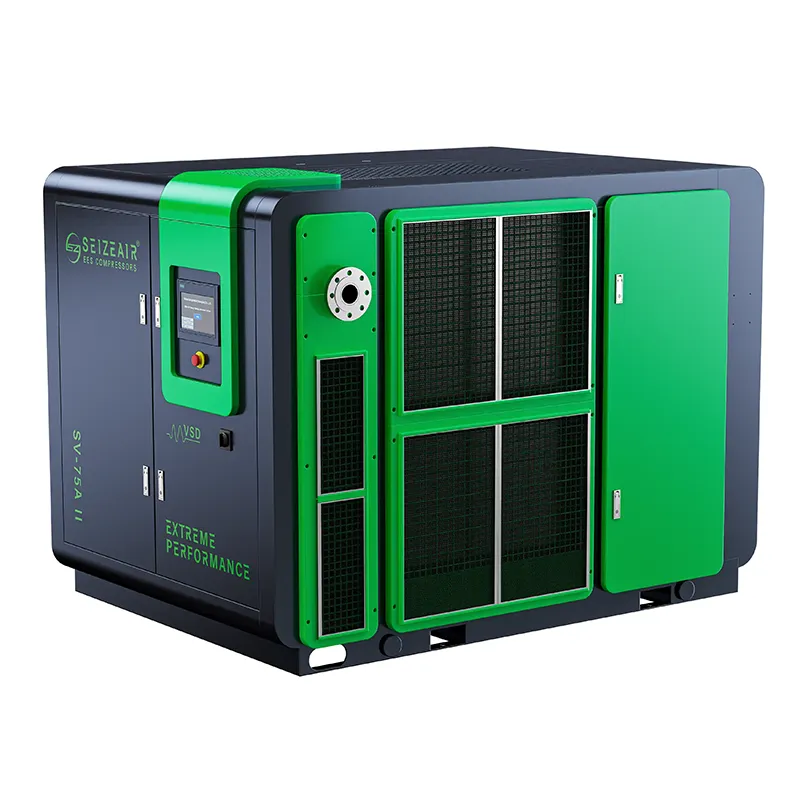 Energiebesparende PM VSD tweetraps schroefluchtcompressor Energiebesparende PM VSD tweetraps schroefluchtcompressor