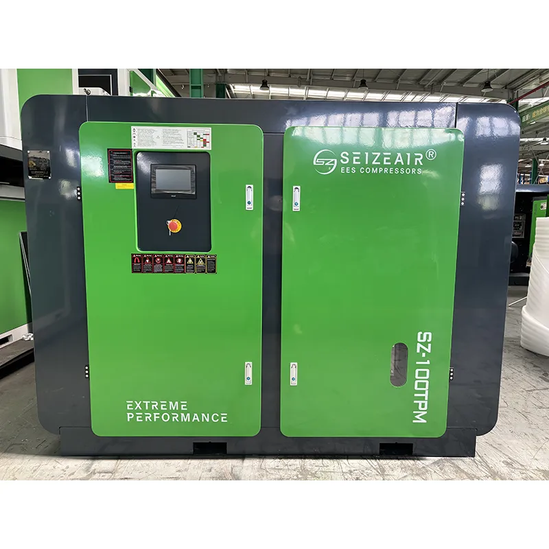 380V industriële PM VSD tweetraps schroefluchtcompressor