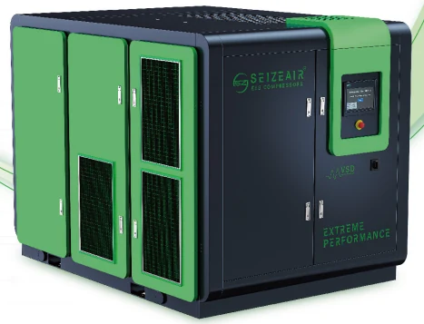 Adaptieve PM VSD tweetraps schroefluchtcompressor