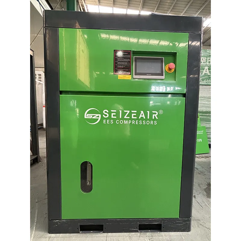 Direct aangedreven PM VSD eentraps schroefluchtcompressor