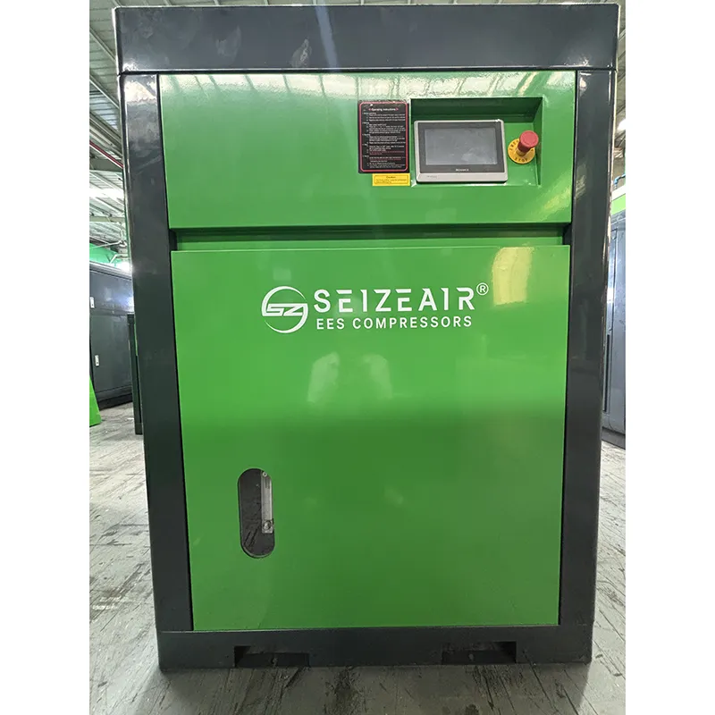 Geluidsarme PM VSD eentraps schroefluchtcompressor
