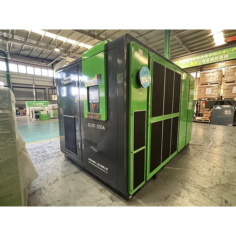 Textielindustrie PM VSD Lagedruk eentraps schroefluchtcompressor
