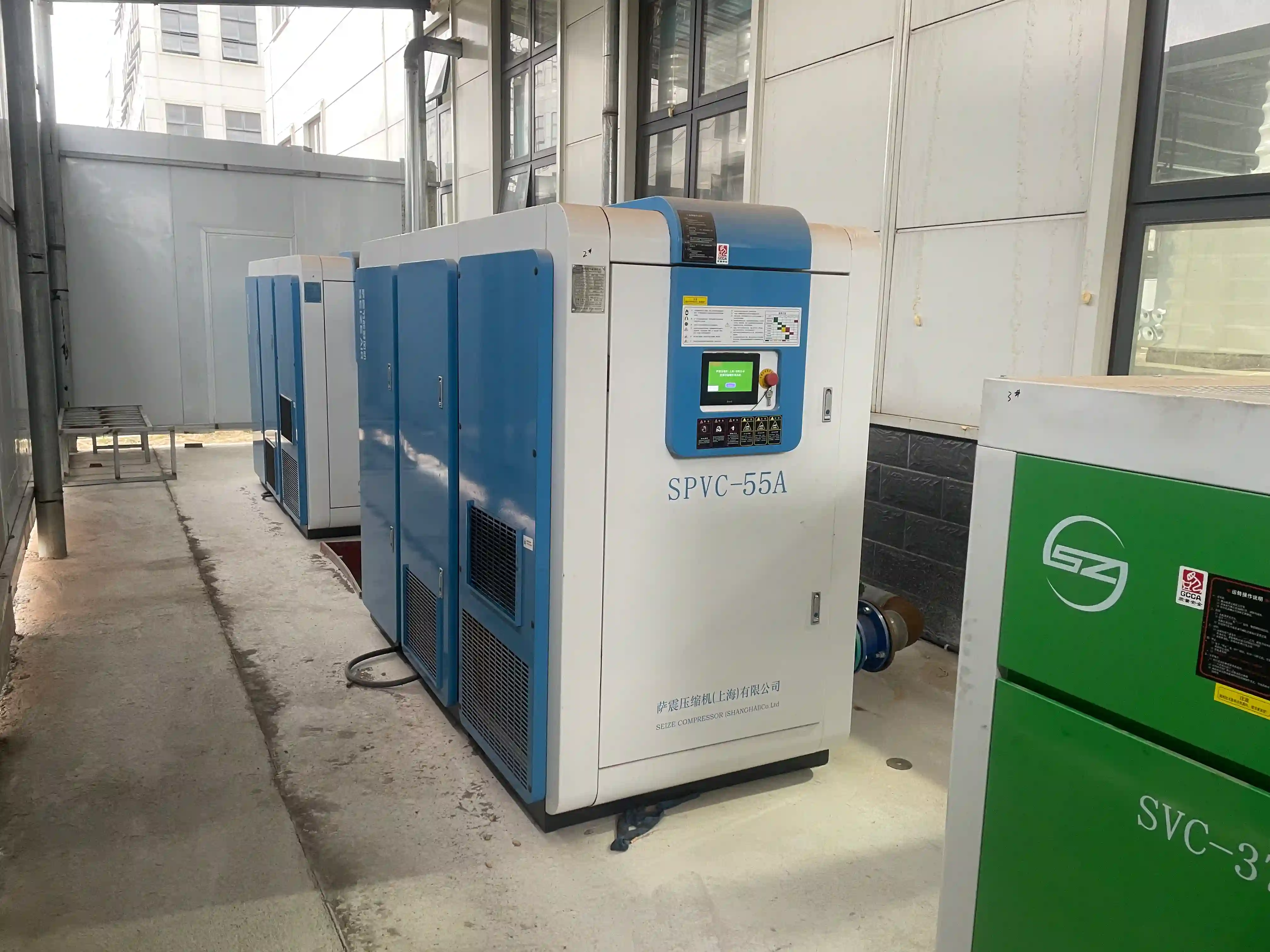 Textiel PM VSD olievrije schroefblazer